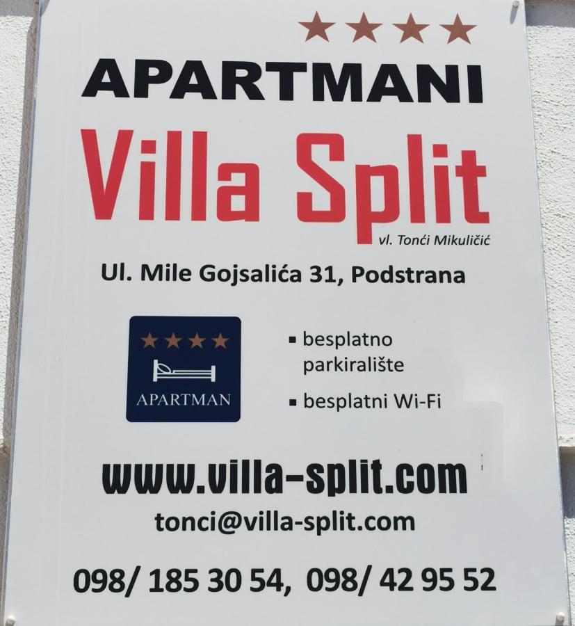 Apartments Villa Split Подстрана Экстерьер фото